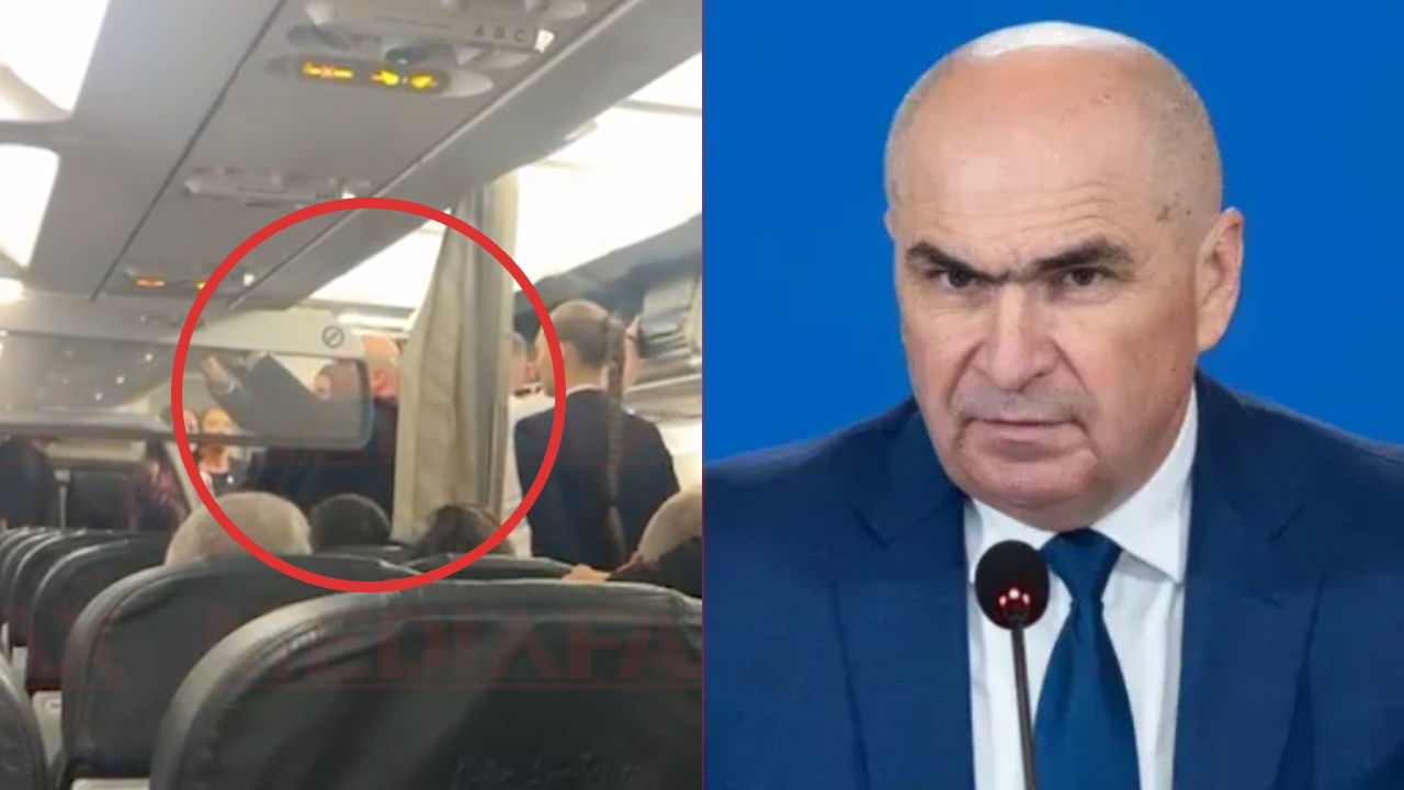 Premierul interimar Ilie Bolojan a revenit joi seară la București cu o cursă obișnuită TAROM, după o vizită la Bruxelles