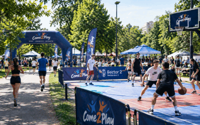 Come2Play, weekend sportiv în Parcul Național. Bucureștenii, la distracție