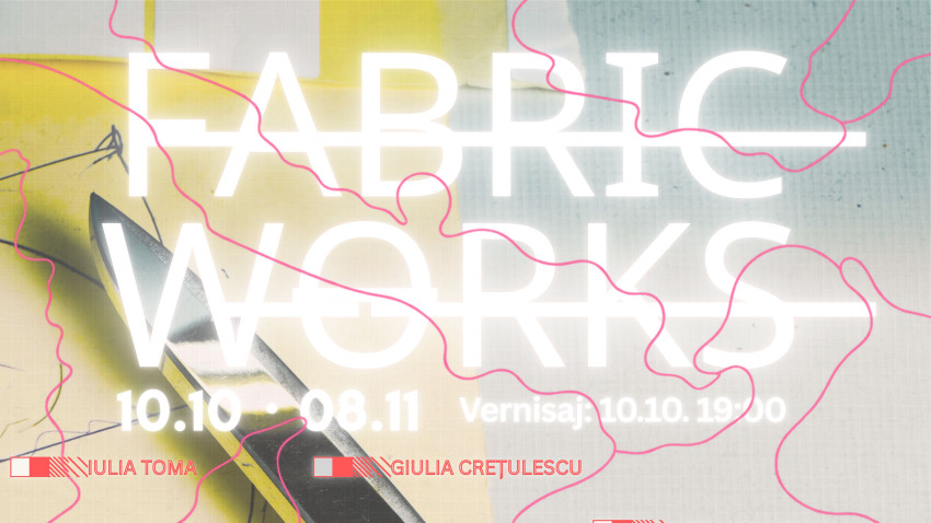 Textile, transformate în artă la expoziția Fabric Works