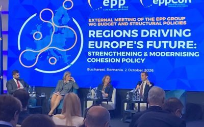 Grupul de lucru al Partidului Popular European (PPE) pentru bugete a analizat la București viitorul fondurilor de coeziune destinate modernizării localităților din statele Uniunii Europene