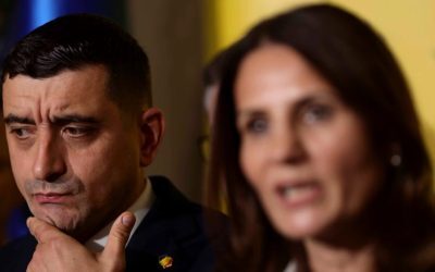 George Simion, președintele AUR, a anunțat că va acționa în instanță realizatoarea TV Anca Alexandrescu, pe fondul intensificării conflictului public dintre cei doi